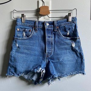 Levi's Ribcage Shorts - 27